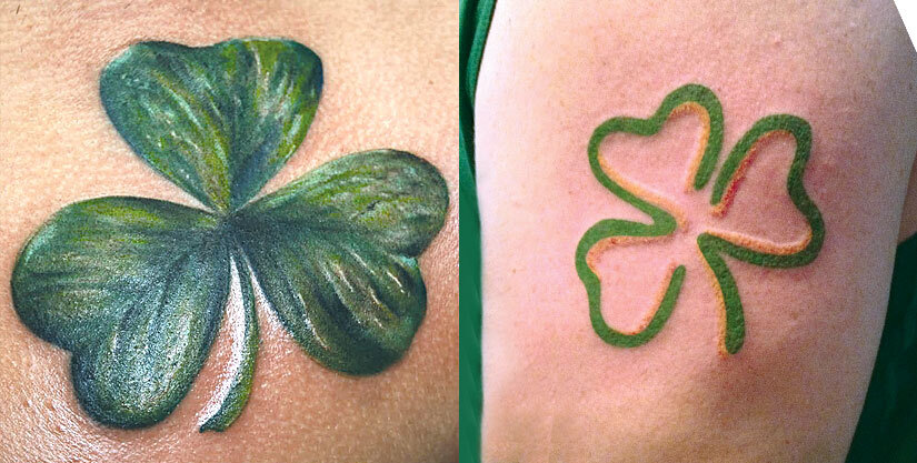 1.Трехлистный клевер