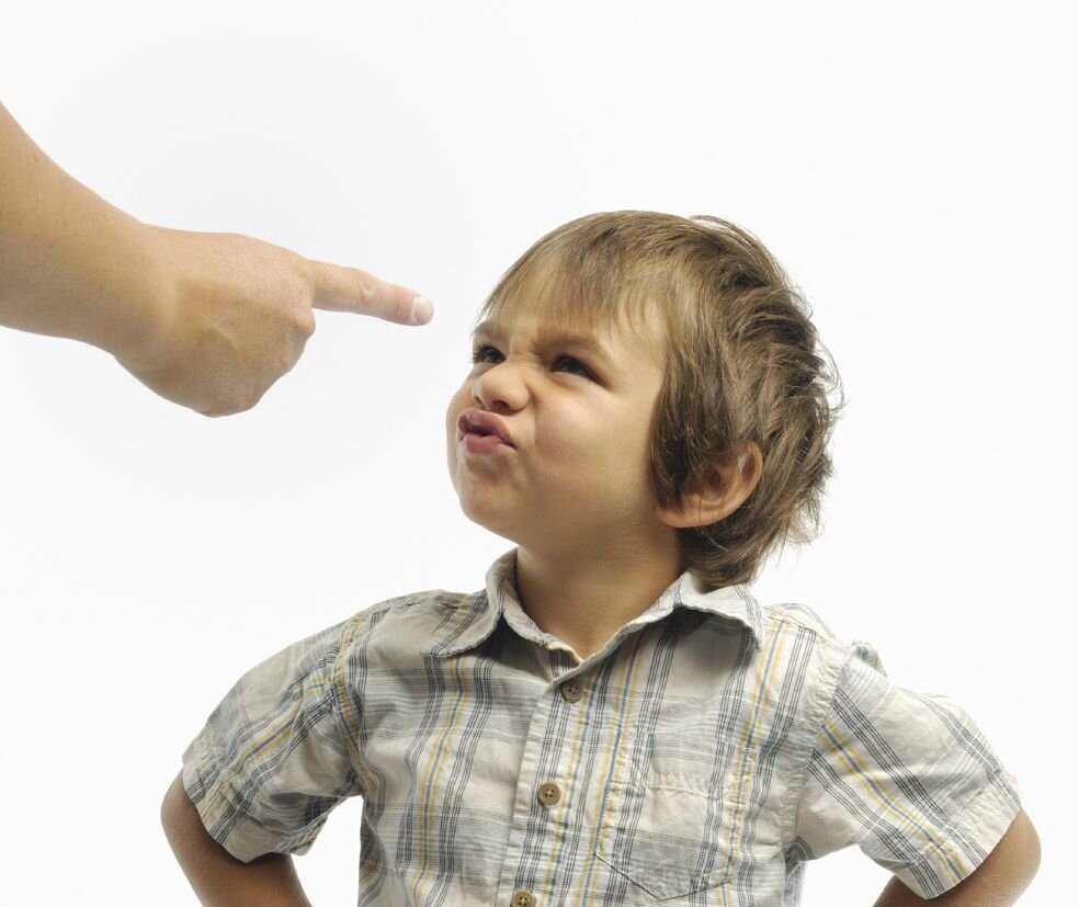 Children behave badly