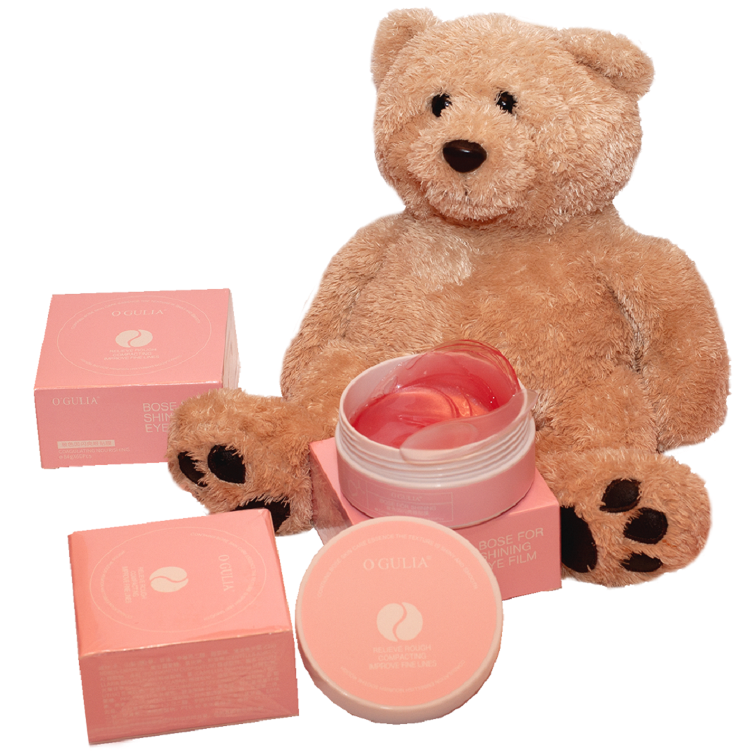 O'GULIA / Гидрогелевые патчи для глаз с гиалуроновой кислотой против отечности, морщинок и темных кругов, 60шт