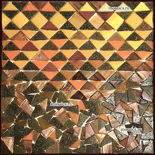 Панно своими руками Абстракция. Размер 20х20 см. Цена набора 3300 руб