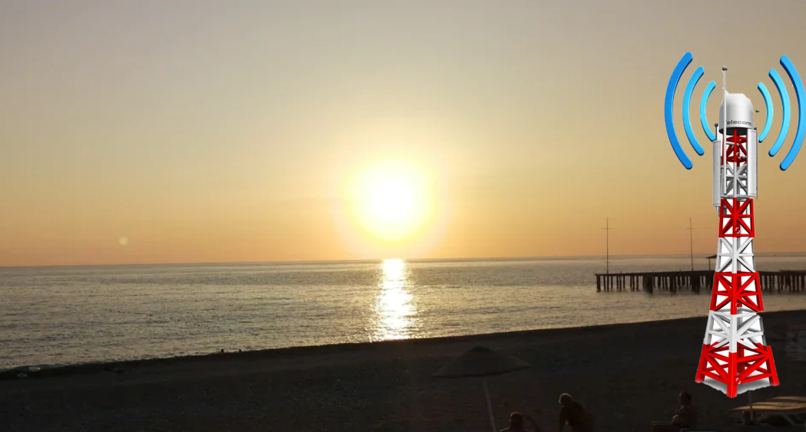 В зависимости от технологии можно позвонить через сотовую станцию на расстоянии до 30 км