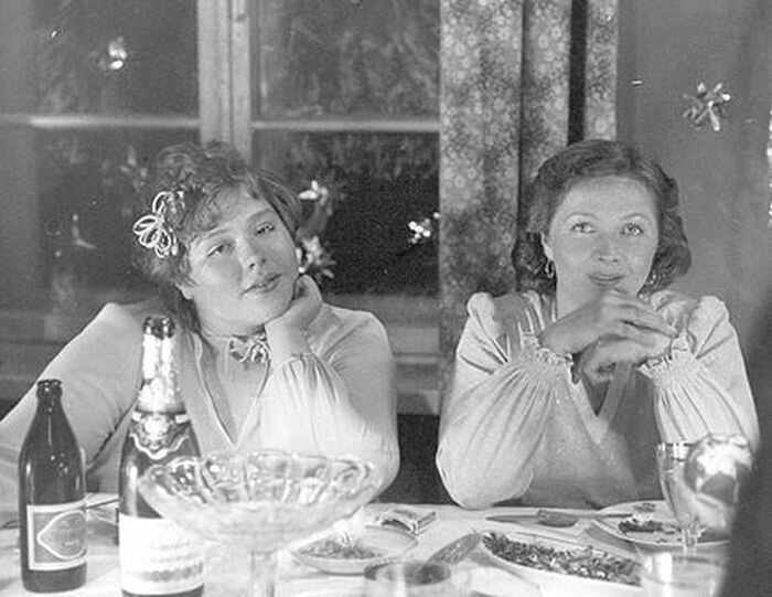 С коллегой, Натальей Гундаревой