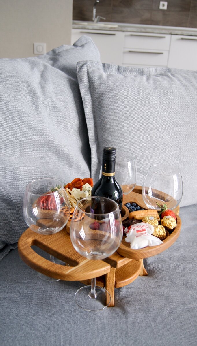 Винница из дуба 4 бокала