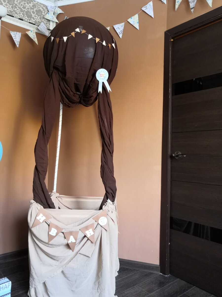 "На большом воздушном шаре" 