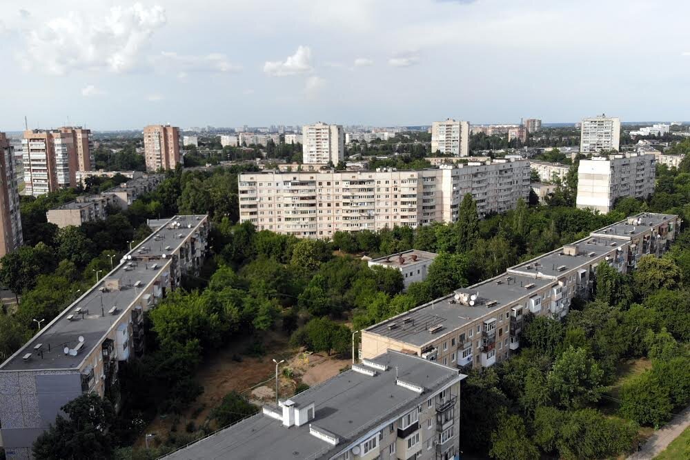 "Новые дома". Харьков. Типичная застройка СССР 60-70-х годов