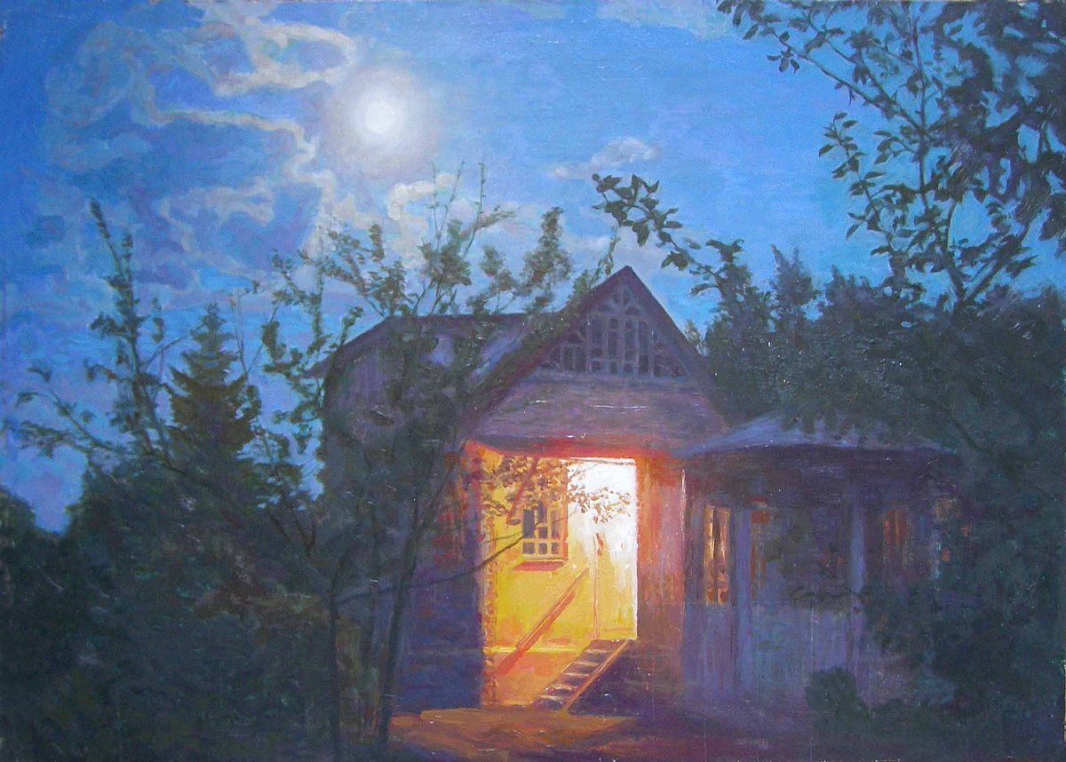 А. Артемов "Вечер на даче".