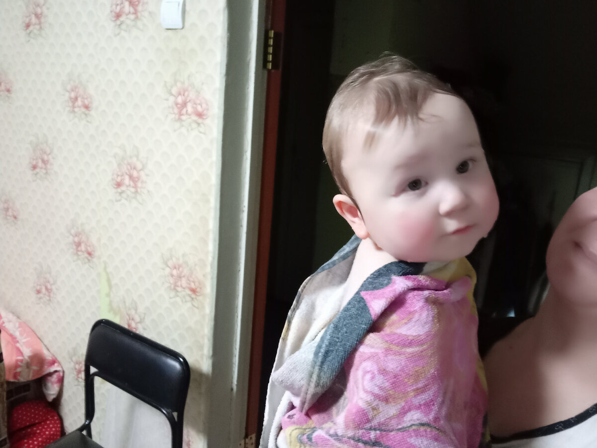 После бани. 