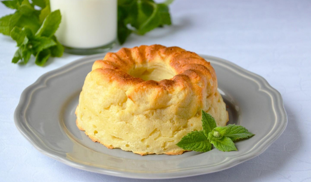 Твороженная запеканка.