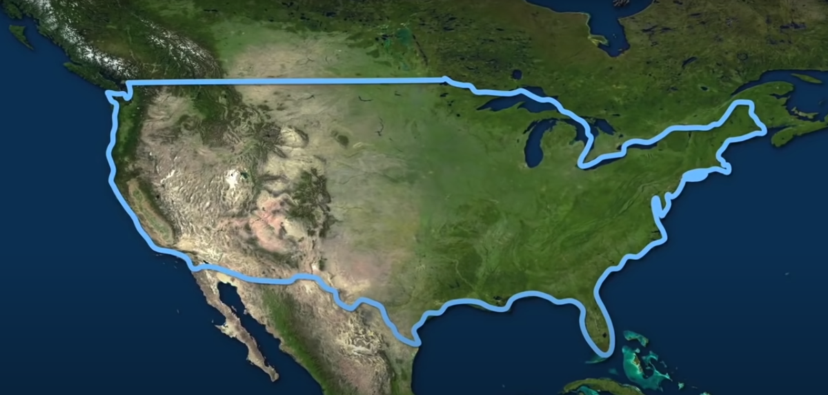 территория США