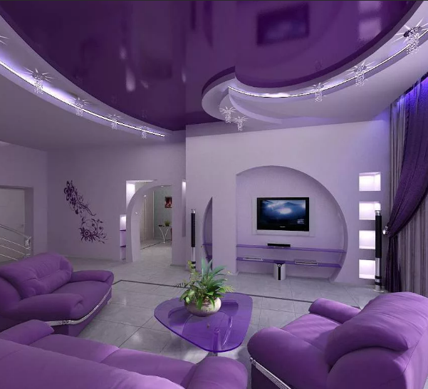 Натяжной потолок в квартире