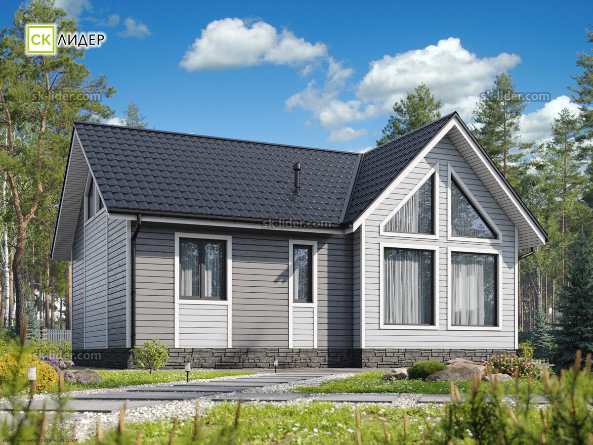 Каркасный дом "теплый контур" за 3.4 млн руб