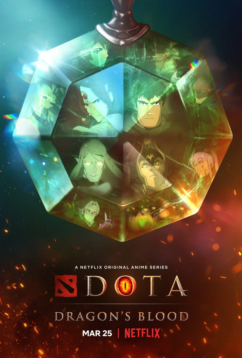 Постер сериала Dota: Dragon's Blood (2021)