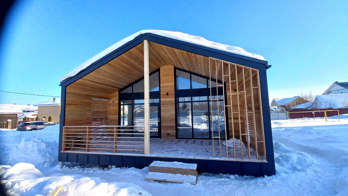 Барн хаус стиль строения. 