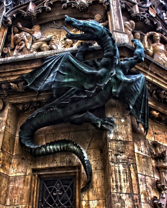 Новая ратуша (немецкий: Neues Rathaus) в Мюнхене.