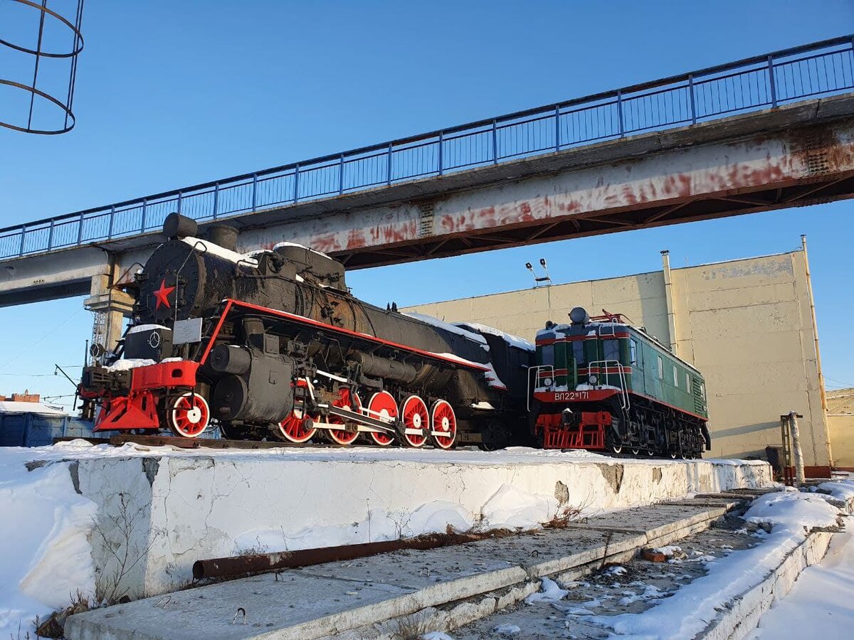 г. Екатеринбург, Кладбище локомотивов при ТЧ-5