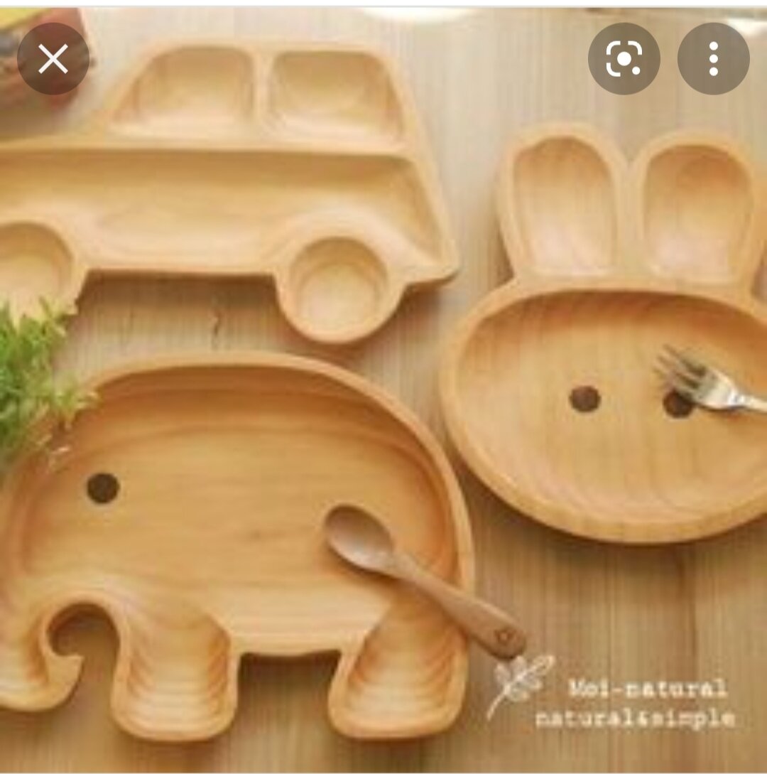 Посуда. Особенно детская. Смотрите какая милая 