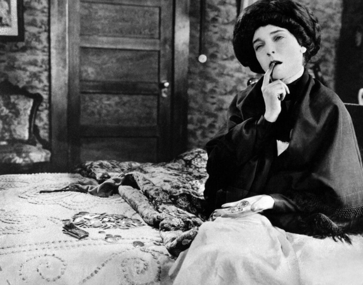 Кадр из фильма «Алчность», реж. Эрих фон Штрогейм