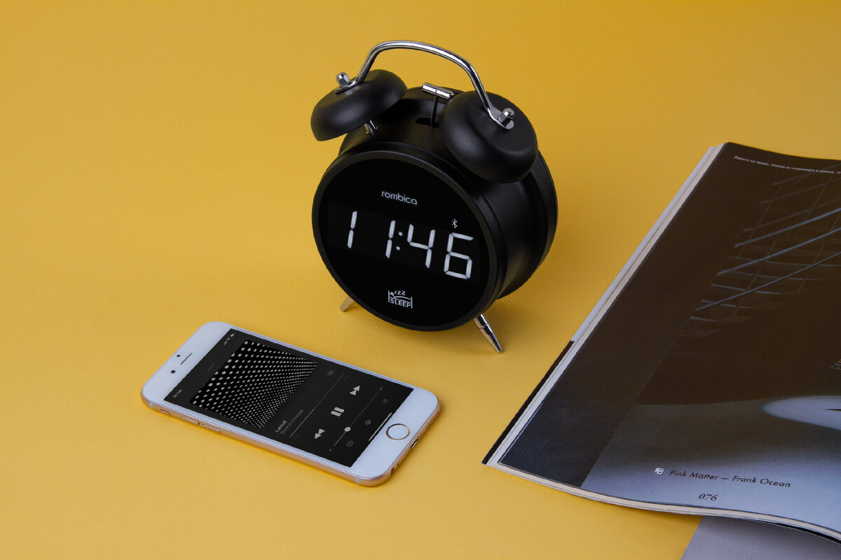 Радио-часы с Bluetooth акустикой Rombica mysound Cosmo