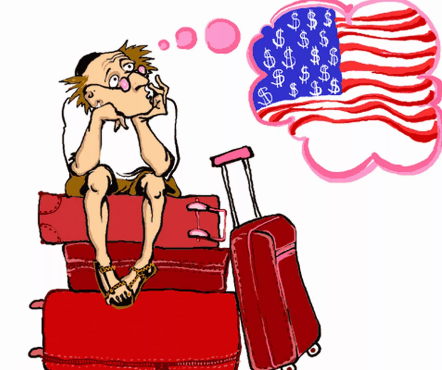 Эмиграция - тоже важный фактор убыли населения из Россиии