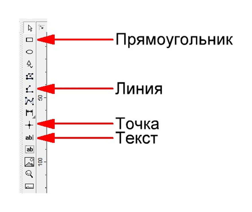 Рис. 1. Панель инструментов с кнопками.