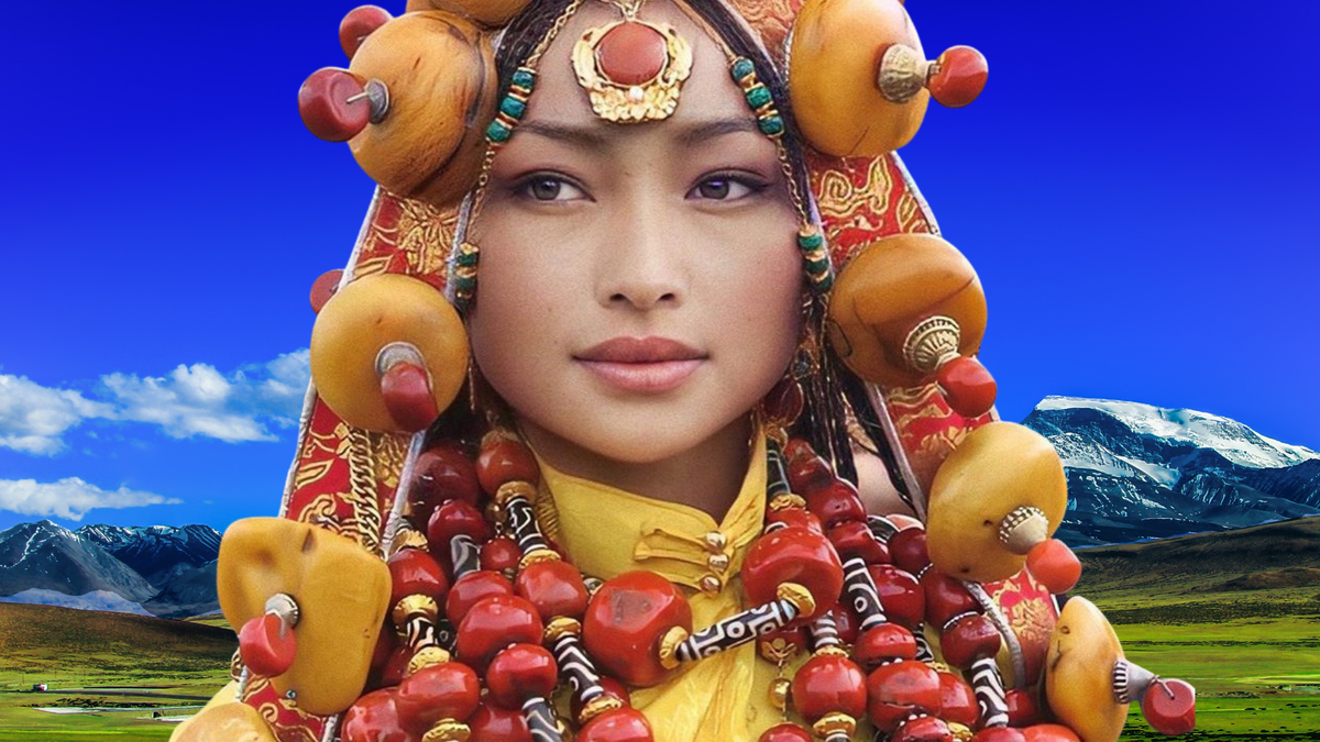 Тибетские женщины