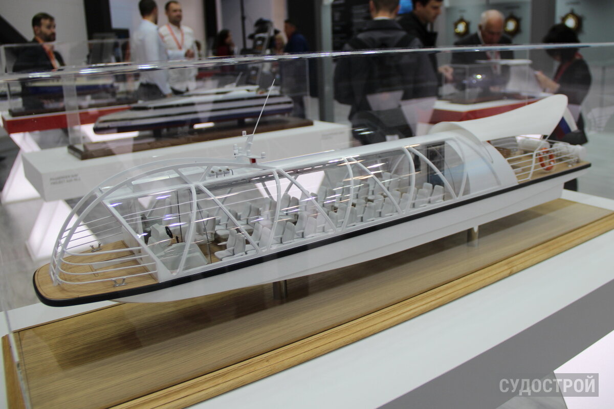 Первая версия пассажирской «Соталии» в 2019 году / Фото: Судострой