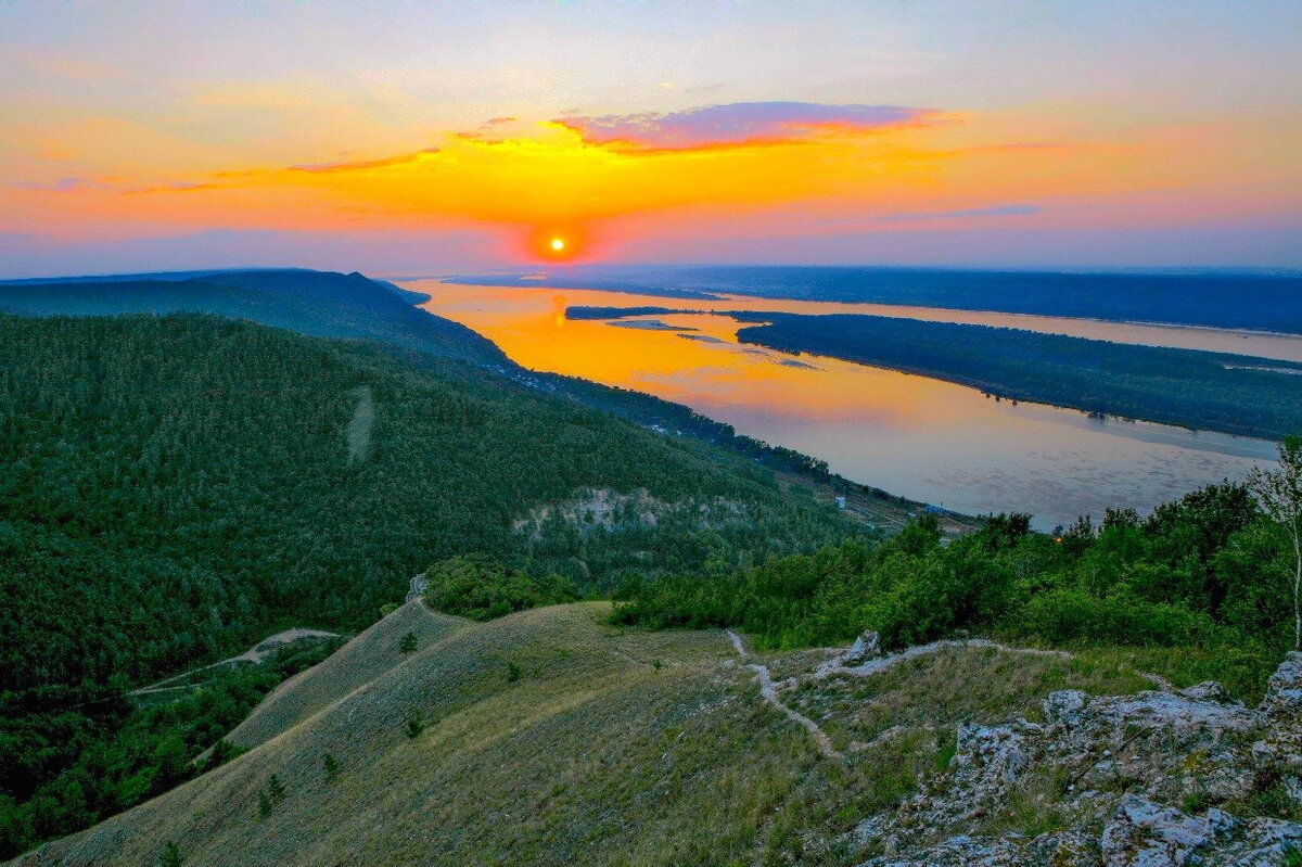 Самарская лука Излучина