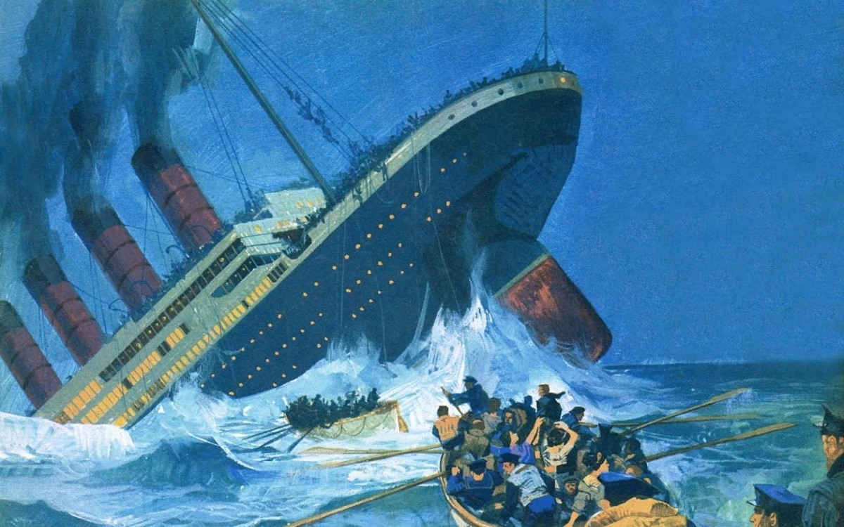 Крушение Титаника 1912