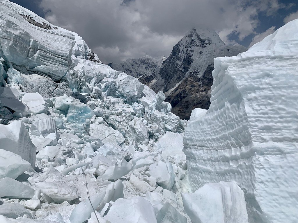 Ледопад кхумбу фото