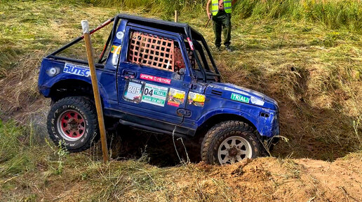 Suzuki Samurai это ВНЕДОРОЖНИК, который игнорирует физику