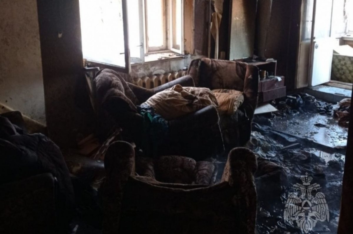    Неизвестный мужчина погиб при пожаре в Семеновском районе