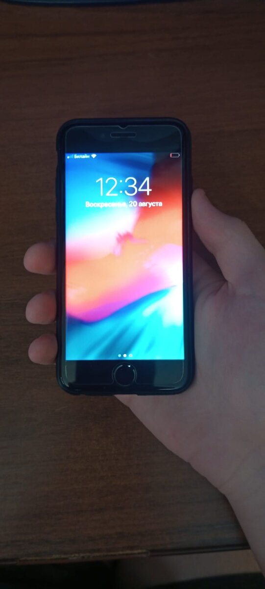 Экран после замены