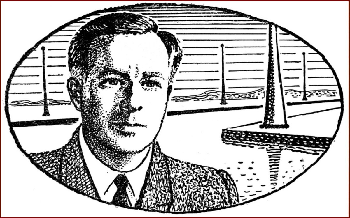 Портрет Рэя Брэдбери работы Юло Соостера.