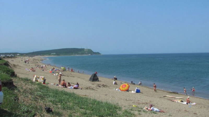     Сахалин, пляж на Охотском море. Vihljun, CC0