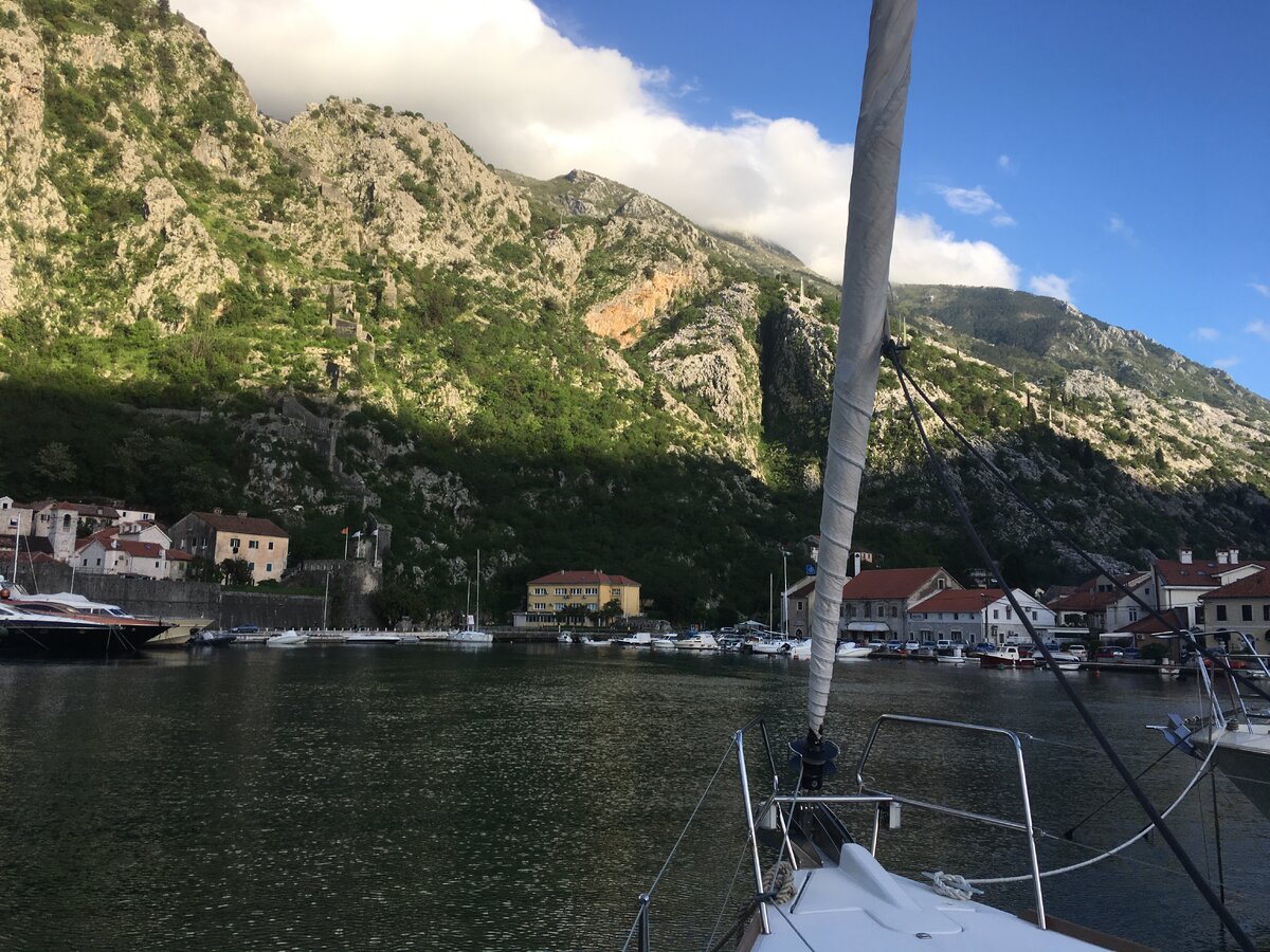 Бухта города  Котор 