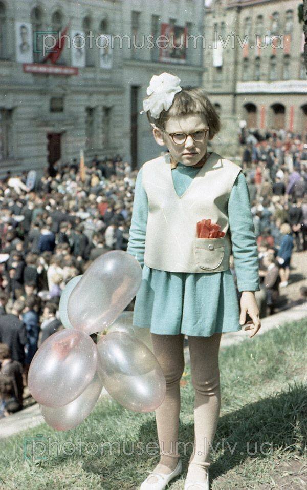 1 мая 1968 года, г. Львов, автор фотографии: Илья Павлюк, источник: photomuseum.lviv.ua