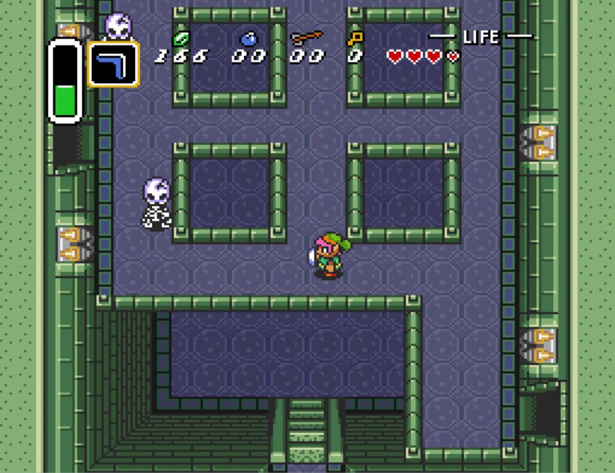 The legend of zelda a link to the past карта