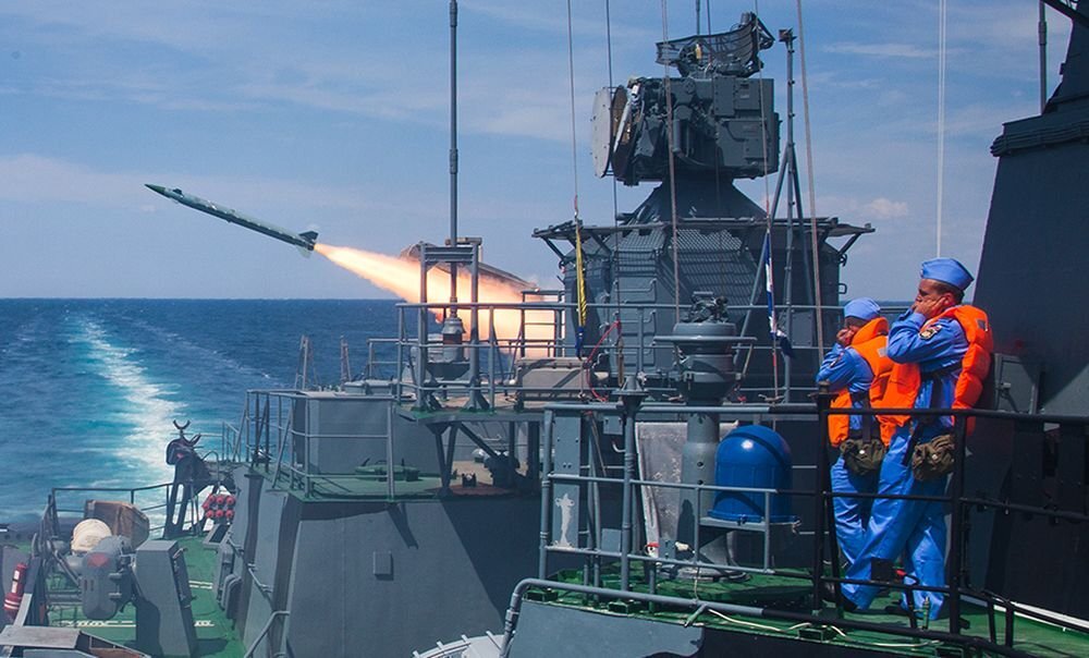 Ракетные стрельбы 41-ой бригады ракетных катеров ЧФ. Фото: structure.mil.ru.  