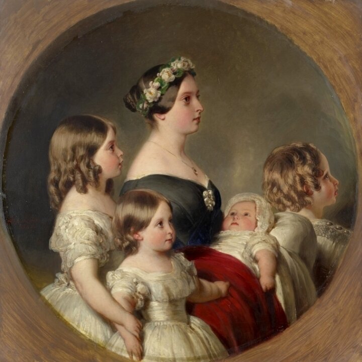 Королева Виктория со старшими детьми,  Franz Winterhalter