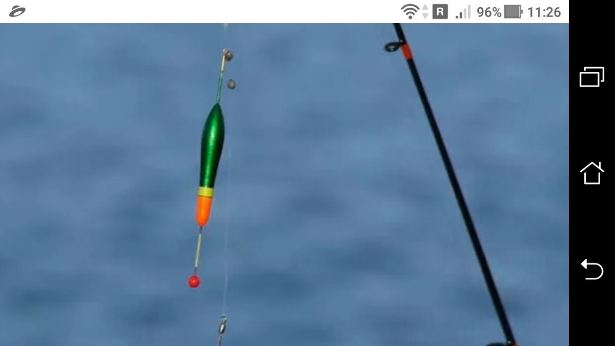 фото Подпасок на поплавочной удочке - весом до 2 грамм