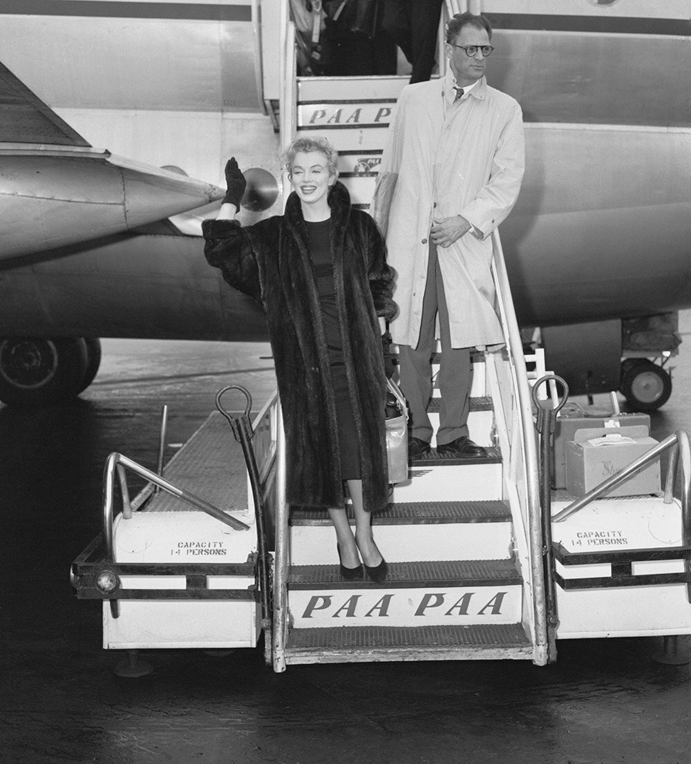 Мэрилин Монро, 1956 фотография из журнала Vogue