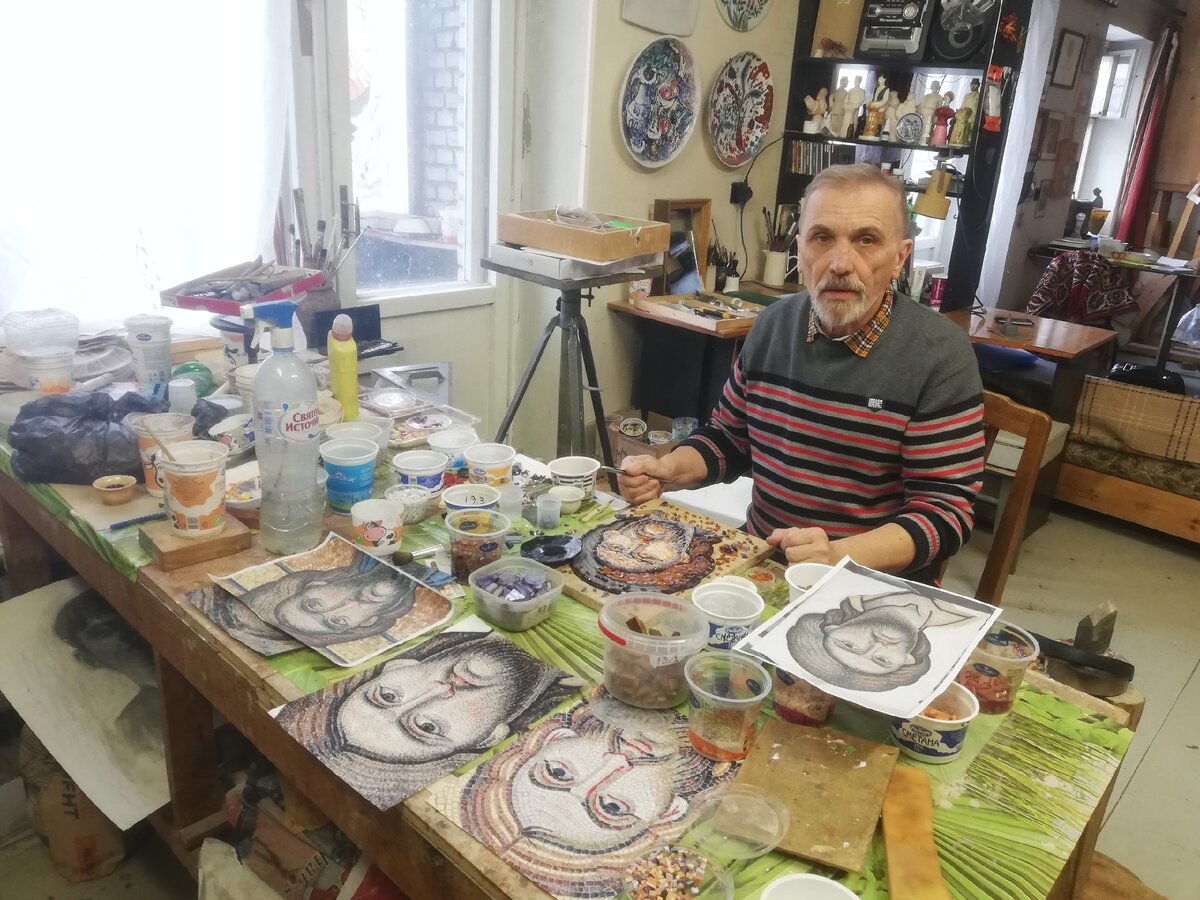 Пензенский художник Игорь Митяев. Фото: К. Ивановской