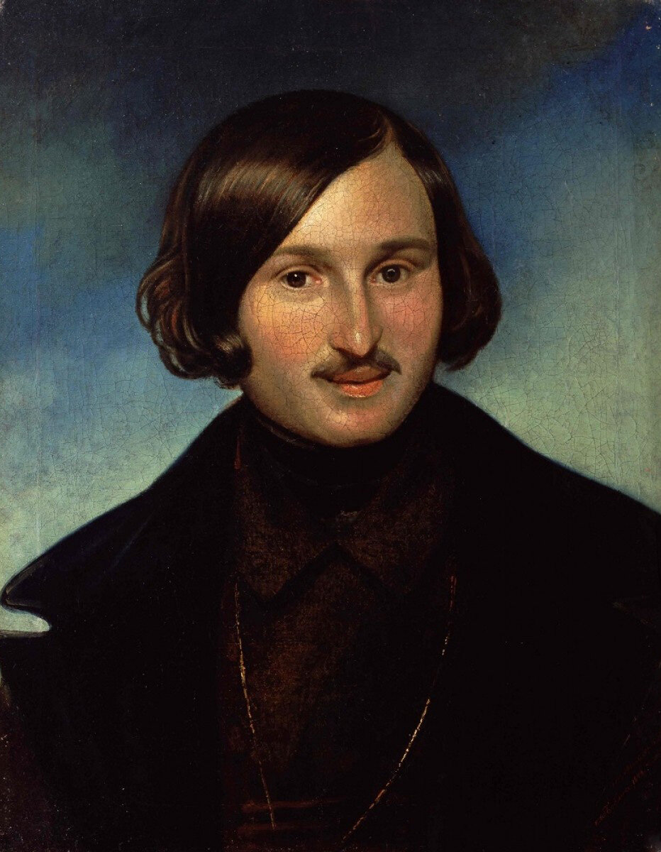 Портрет Н. Гоголя. Художник Ф. Моллер