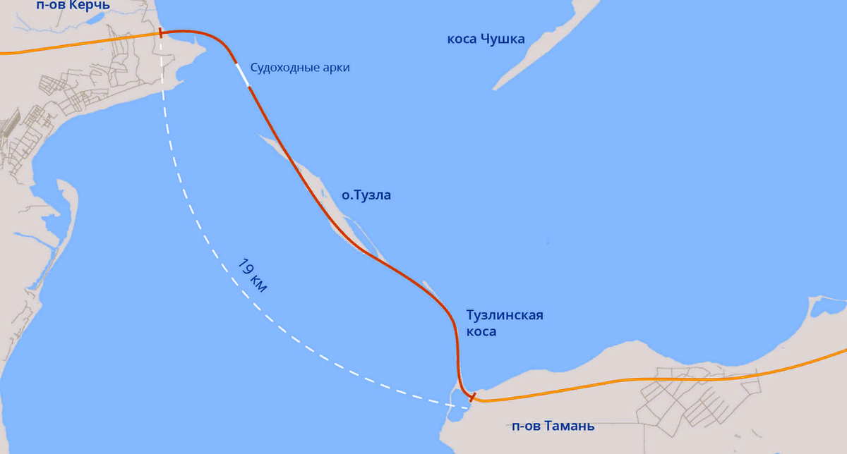 Карта где находится крымский мост