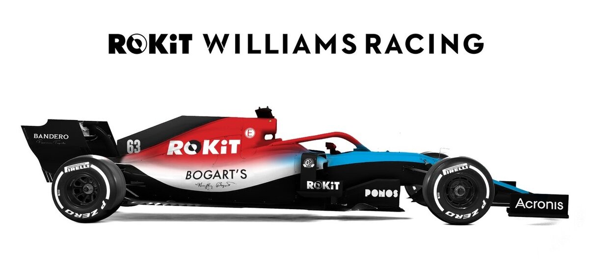 Потенциальная раскраска Williams на сезон 2020 года