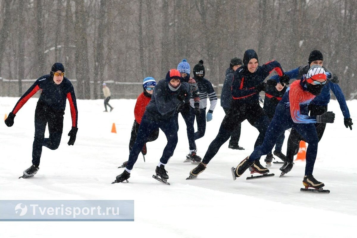 Ледовые дорожки в парке Текстильщиков