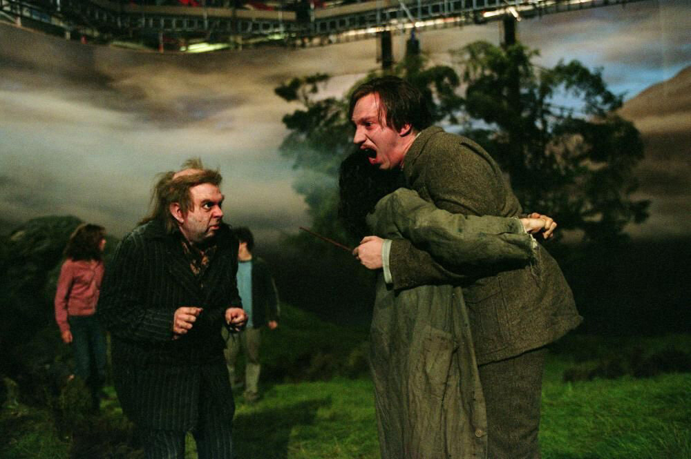 На съемках фильма «Гарри Поттер и узник Азкабана» (2004) / Фото: Warner Bros.