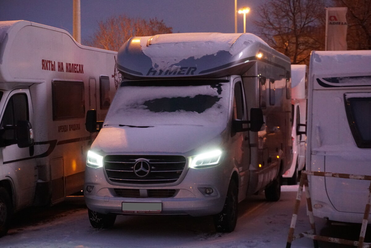 Автодом Hymer с пробегом.