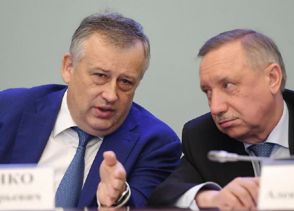 Александр Дрозденко и Александр Беглов. Фото mayaksbor.ru