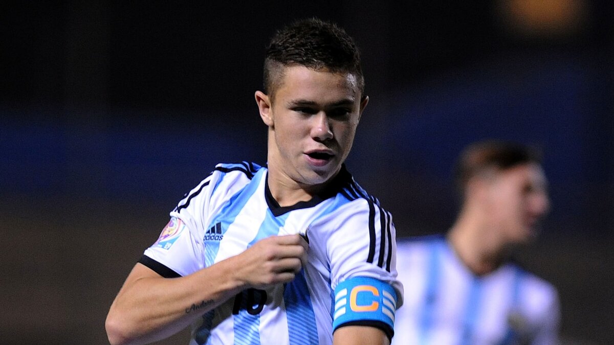 Томас Конечны в составе юношеской сборной Аргентины